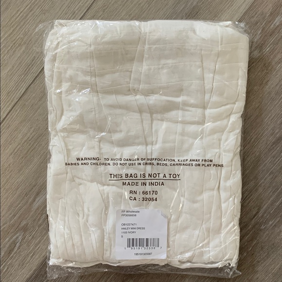 Free People hailey mini dress NWT Ivory White - Picture 8 of 11